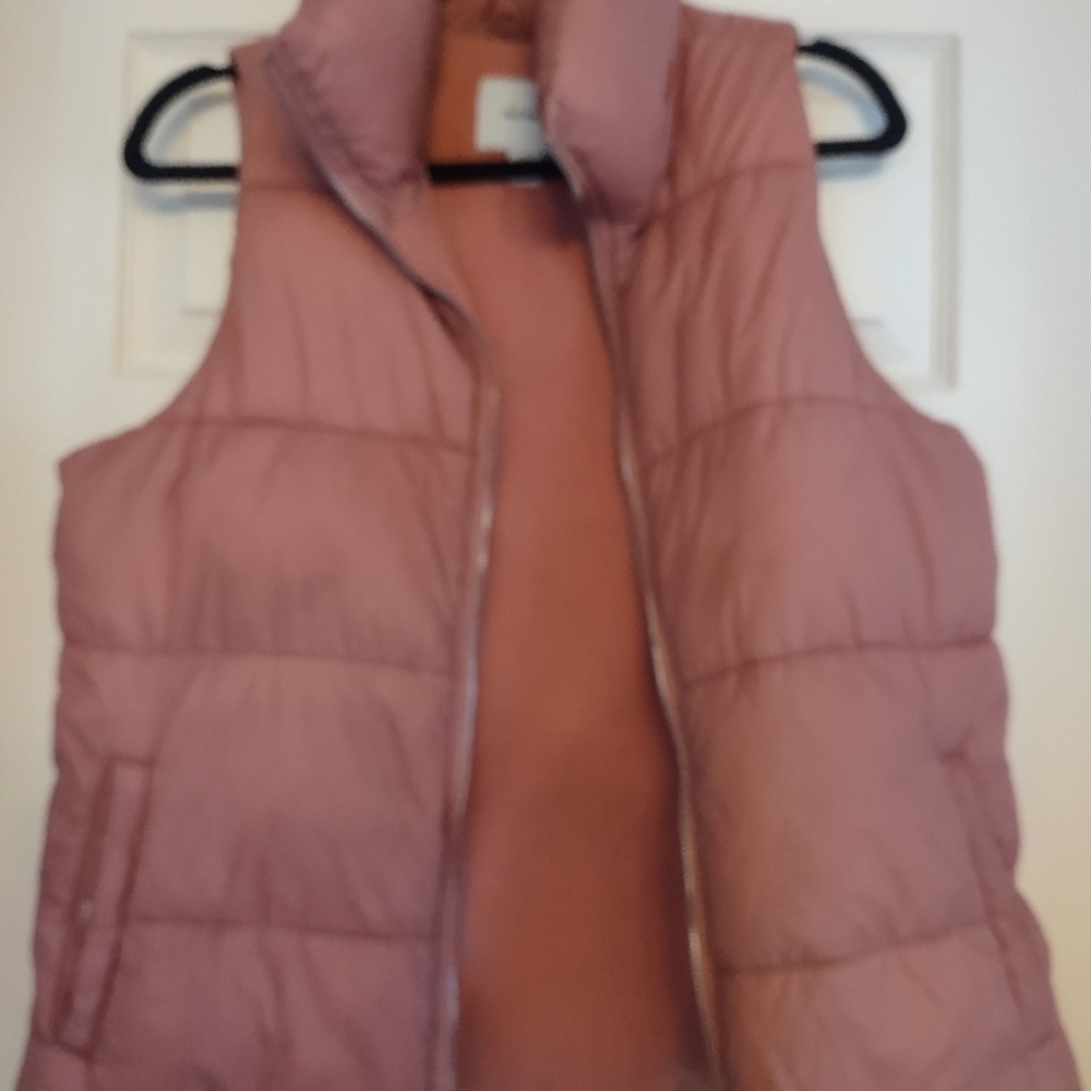 Pink Puffer Vest
